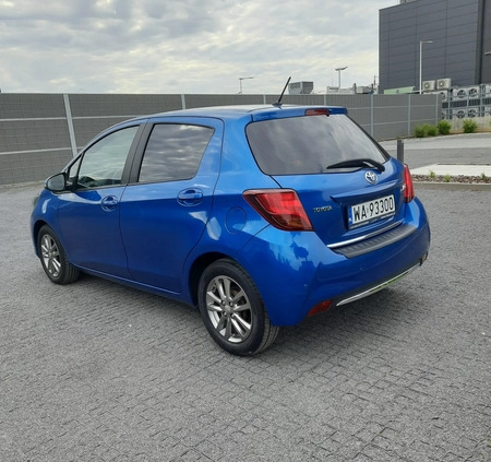 Toyota Yaris cena 29900 przebieg: 158463, rok produkcji 2016 z Warszawa małe 56